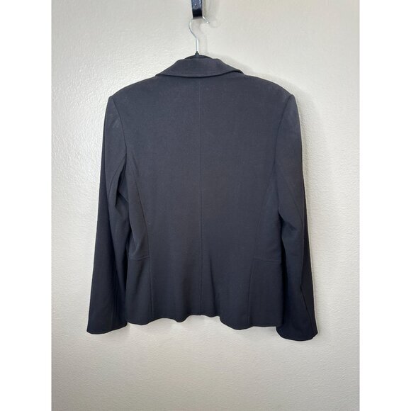 Rafaella Womens Black‎ Blazer 10 long sleeve 2 button collared polyester - Picture 5 of 6